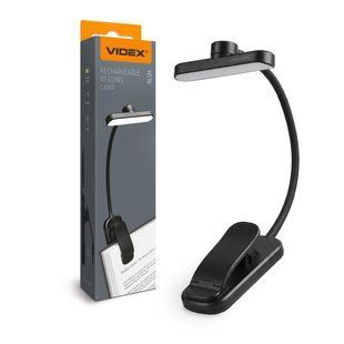 Купить Аккумуляторный LED светильник VIDEX VL-NL134B (Черный) во Львове, Киеве, Днепре, Одессе, Харькове