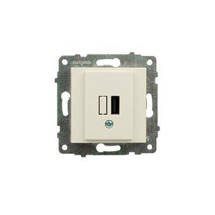 Купити USB розетка OVIVO GRANO 1xUSB (Біла) у Львові, Києві, Дніпрі, Одесі, Харкові
