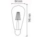Купити Світлодіодна лампа Едісона RUSTIC VINTAGE-6 Filament 6W Е27 2200K - 2