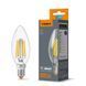Купити LED лампа VIDEX Filament C37F 6W E14 4100K - 1