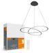 Купить Потолочный LED светильник с пультом VIDEX DECORA 110W VL-CLD-989-BKL 2700К-6000К - 1