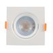 Купить Точечный светильник врезной поворотный LED MAYA-7 7W 6400K - 1