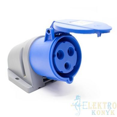 Купити Розетка настінна TpElectric РВ 32А/3 2Р+РЕ IP44 у Львові, Києві, Дніпрі, Одесі, Харкові