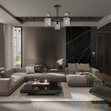 Купити Світильник на стелю Ardero BL1130-1 OLIVIA під лампу Е14 (Чорний) у Львові, Києві, Дніпрі, Одесі, Харкові