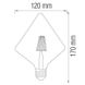 Купить Светодиодная лампа Эдисона RUSTIC PYRAMID-6 Filament 6W Е27 2200K - 2