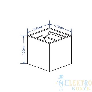 Купити Світильник архітектурний Feron DH012 LED (Чорний) у Львові, Києві, Дніпрі, Одесі, Харкові