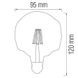 Купить Светодиодная лампа Эдисона RUSTIC CRYSTAL-4 Filament 4W Е27 2200K - 2