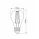 Купити LED лампа VIDEX Filament A60FA 10W E27 2200K бронза - 2
