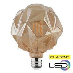 Купити Світлодіодна лампа Едісона RUSTIC CRYSTAL-6 Filament 6W Е27 2200K у Львові, Києві, Дніпрі, Одесі, Харкові