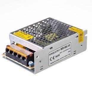 Купити Блок живлення MR 12V 60Вт 5А IP20 у Львові, Києві, Дніпрі, Одесі, Харкові