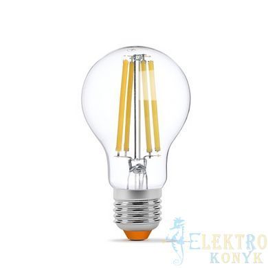 Купити LED лампа VIDEX Filament A60F 10W E27 4100K у Львові, Києві, Дніпрі, Одесі, Харкові