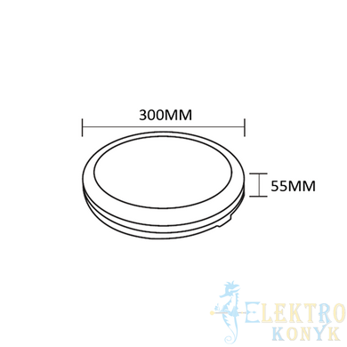 Купити Світильник на стелю LED SCARLETT-30 30W 3CCT (Білий) у Львові, Києві, Дніпрі, Одесі, Харкові