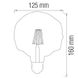 Купити Світлодіодна лампа Едісона RUSTIC CRYSTAL-6 Filament 6W Е27 2200K - 2