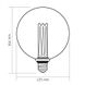 Купити LED лампа VIDEX Filament VL-DI-G125FC1980 4W E27 1800K - 2