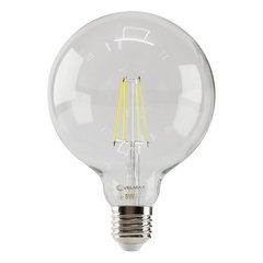 Купити Світлодіодна лампа Едісона VELMAX V-G125 Filament 4W E27 4100K у Львові, Києві, Дніпрі, Одесі, Харкові