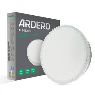 Купити Накладний LED світильник Ardero AL803ARD 48Вт 5000К круг у Львові, Києві, Дніпрі, Одесі, Харкові