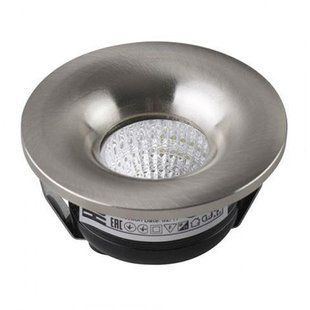 Купити Точковий світильник врізний LED BIANCA 3W 4200K (Матовий хром) у Львові, Києві, Дніпрі, Одесі, Харкові