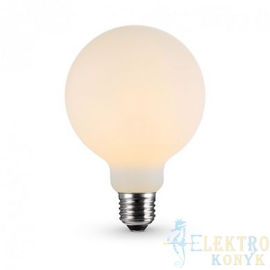 Купить LED лампа VIDEX Filament VL-DG80MO 7W E27 3000K Porcelain dimmable во Львове, Киеве, Днепре, Одессе, Харькове