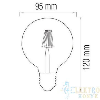Купити Світлодіодна лампа Едісона RUSTIC TWIST-4 4W Filament Е27 2200K у Львові, Києві, Дніпрі, Одесі, Харкові