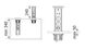 Купить Розетка в столешницу GTV CAMINO на 2 розетки + USB, Type-C, Беспроводная зарядка WC 10W (Белая) - 3