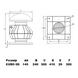 Купить Промышленный вентилятор EURO 0D d150 центробежный Dospel - 2