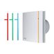 Купити Витяжний вентилятор Soler&Palau SILENT-100 CZ DESIGN 3C 8W d100 (Білий) - 3
