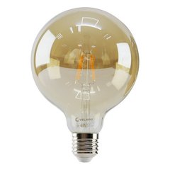 Світлодіодна лампа Едісона VELMAX V-G125 AMBER Filament 4W E27 2200K