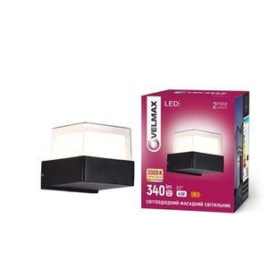 Купить Светильник архитектурный VELMAX V-YJ-QS-G110 4W 3000K IP54 (Черный) во Львове, Киеве, Днепре, Одессе, Харькове