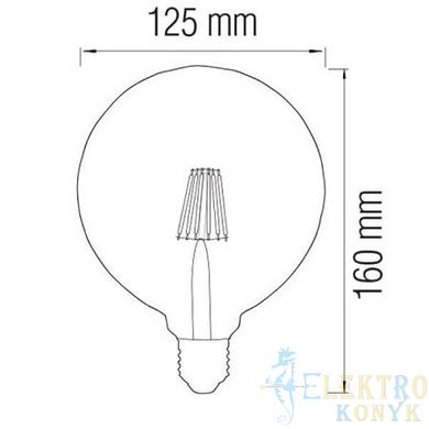 Купить Светодиодная лампа Эдисона RUSTIC TWIST-6 6W Filament Е27 2200K во Львове, Киеве, Днепре, Одессе, Харькове