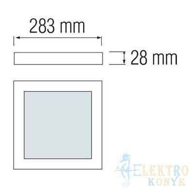 Купить Светильник потолочный LED ARINA-28 28W 6000K (Белый) во Львове, Киеве, Днепре, Одессе, Харькове