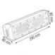 Купить Подвесной влагостойкий линейный светильник LED ZEUGMA-50 50W 6400K - 5