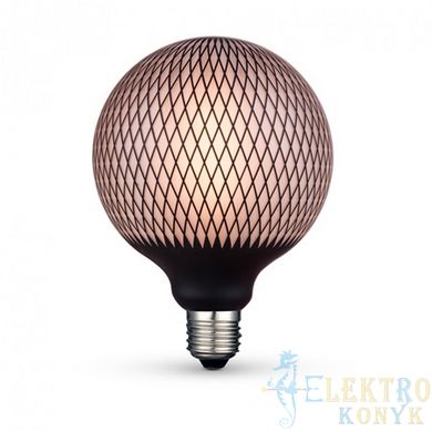 Купить LED лампа VIDEX Filament VL-DG125BP 6W E27 1800K Black Magician net во Львове, Киеве, Днепре, Одессе, Харькове