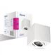Купить Накладной точечный светильник Feron ML303 MR16/GU10 поворотный квадрат (Белый) - 1