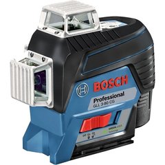 Купити Лазерний нiвелiр Bosch GLL 3-80 CG + BM 1 (12 V) + L-Boxx (0601063T00) у Львові, Києві, Дніпрі, Одесі, Харкові