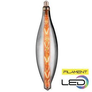 Купити Світлодіодна лампа Едісона ELLIPTIC-XL Filament 8W Е27 2400K (Титан) у Львові, Києві, Дніпрі, Одесі, Харкові