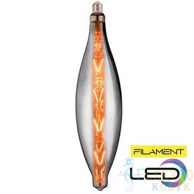 Купити Світлодіодна лампа Едісона ELLIPTIC-XL Filament 8W Е27 2400K (Титан) у Львові, Києві, Дніпрі, Одесі, Харкові