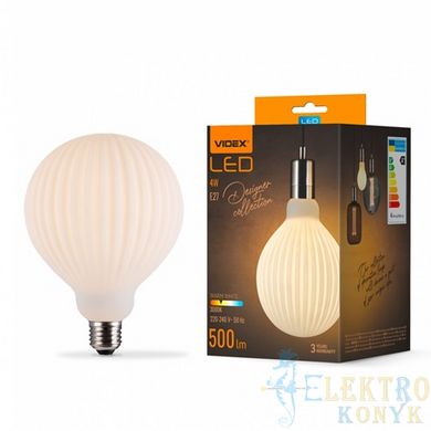 Купити LED лампа VIDEX Filament VL-DG125175-WZTMO 4W E27 3000K Matt opal у Львові, Києві, Дніпрі, Одесі, Харкові