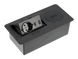 Купить Розетка в столешницу GTV AVARO PLUS на 1 розетку + USB, Type-C, Беспроводная зарядка WC 5W (Черная) во Львове, Киеве, Днепре, Одессе, Харькове