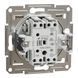 Купити Мех. вимикач одноклавішний Schneider Electric Asfora (Кремовий) - 2