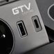 Купити Розетка в стільницю GTV AVARO PLUS на 1 розетку + USB, Type-C, Бездротова зарядка WC 5W (Чорна) - 2