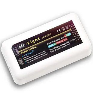 Купити Контролер RGB OEM Mi-light 18А-2.4G-4 zone бiлий у Львові, Києві, Дніпрі, Одесі, Харкові