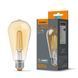 Купити LED лампа VIDEX Filament ST64FAD 6W E27 2200K дімерна бронза - 1