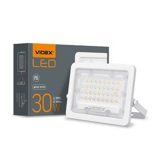 Купити Світлодіодний прожектор VIDEX F2e 30W 5000K (Білий) у Львові, Києві, Дніпрі, Одесі, Харкові