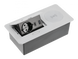 Купить Розетка в столешницу GTV AVARO PLUS на 1 розетку + USB, Type-C, Беспроводная зарядка WC 5W (Алюминий) - 1