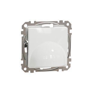 Купить Розетка для вывода кабеля Schneider Sedna Design (Белая) во Львове, Киеве, Днепре, Одессе, Харькове