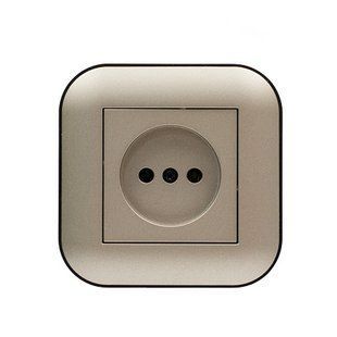 Купить Розетка OVIVO LOFT (Антрацит+Черный) во Львове, Киеве, Днепре, Одессе, Харькове