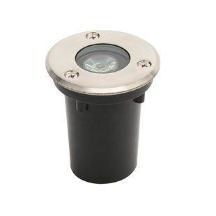 Купить Тротуарный светильник LED AZUR-1 1W IP67 (Матовый хром) во Львове, Киеве, Днепре, Одессе, Харькове