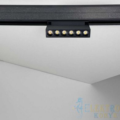 Купити Магнітний трековий світильник RAYFOR MT Flex Vision 6 чорний 6W 540Lm 30-40-50К 48V WiFi у Львові, Києві, Дніпрі, Одесі, Харкові