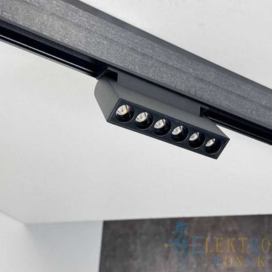 Купити Магнітний трековий світильник RAYFOR MT Flex Vision 6 чорний 6W 540Lm 30-40-50К 48V WiFi у Львові, Києві, Дніпрі, Одесі, Харкові