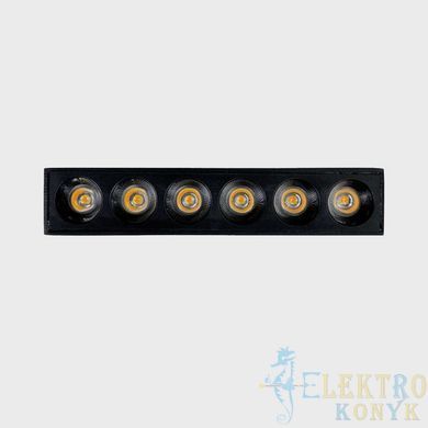 Купити Магнітний трековий світильник RAYFOR MT Flex Vision 6 чорний 6W 540Lm 30-40-50К 48V WiFi у Львові, Києві, Дніпрі, Одесі, Харкові